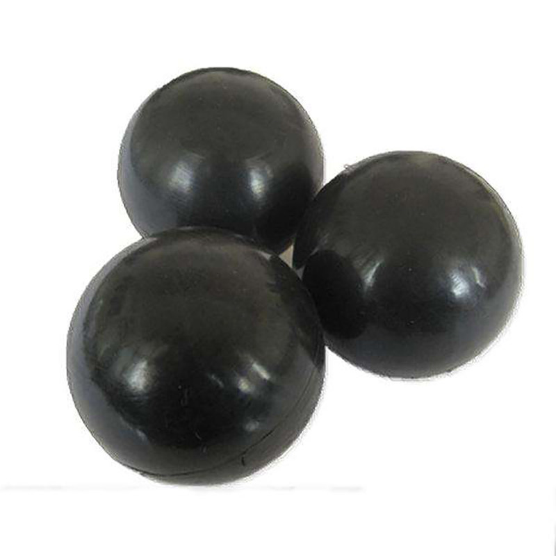 Metal Metallurgy White Rubber Ball With Holes , Silicone Juggling Balls