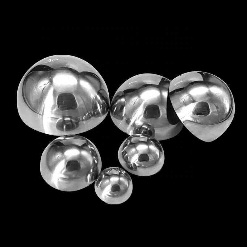 Durable Stainless Steel Hemisphere , Round Steel Balls High Temperature