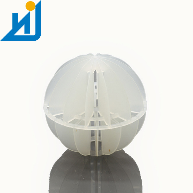 High Strength Hollow Plastic Balls , HDPE Hollow Balls Large Surface Area
